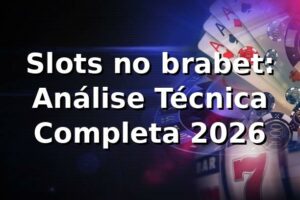 Slots no brabet: Análise Técnica Completa 2026 🎰